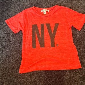 Joah Love Hot Pink NY T Shirt (Girls Size 2)
